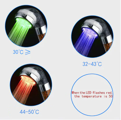 LED Color Changing Shower Head